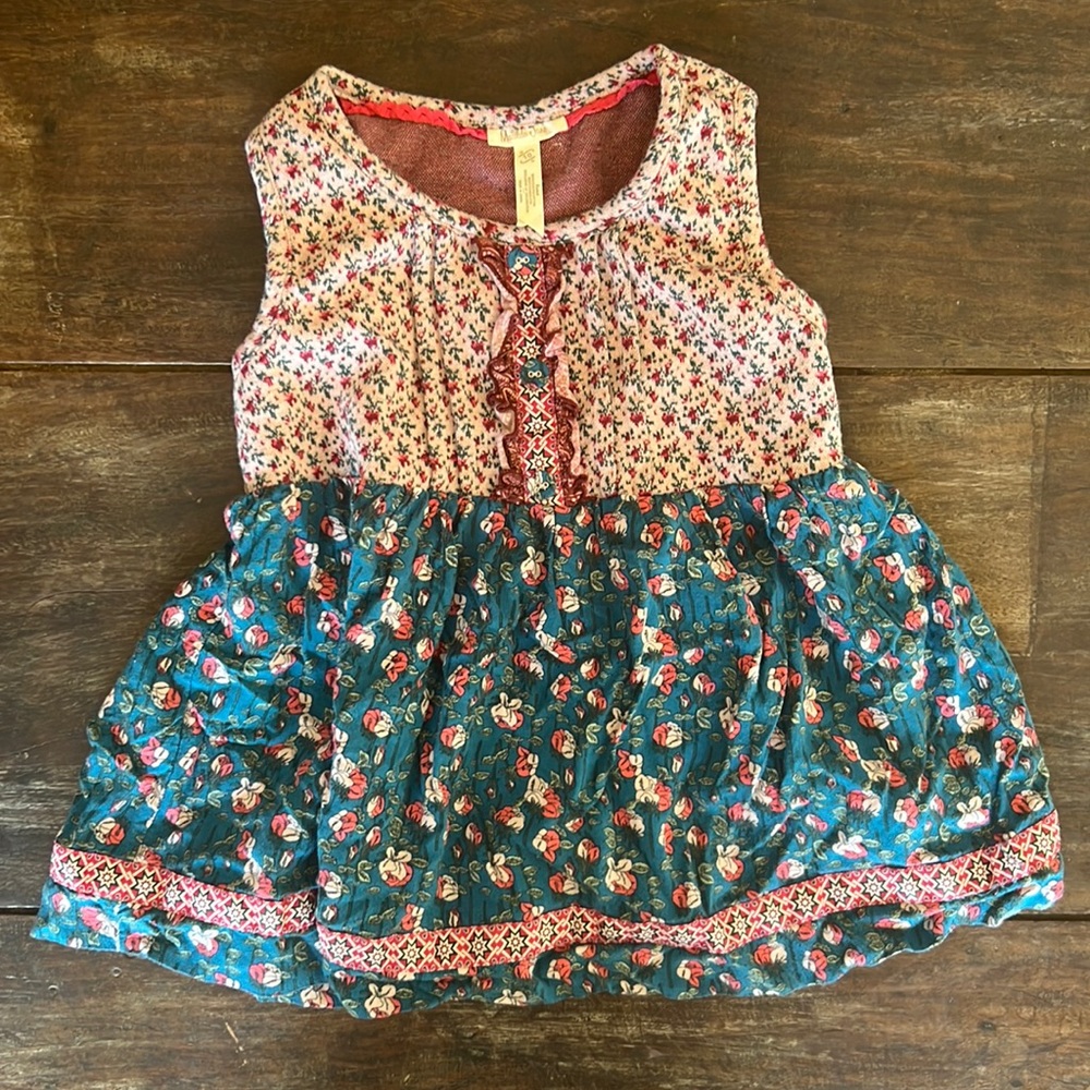 Matilda Jane tunic treated with love. Perfect colors and print for fall pics!